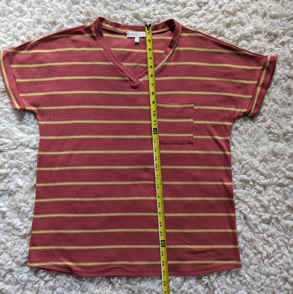 Cute Super Soft Striped T-Shirt for Fall - Picture 9 of 10